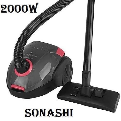 1-1-3-1.jpg Sonashi Aspirateur filaire Vacuum Clear -1,5 L- 2000W - NOIR -SVC -9031 - الصورة 1