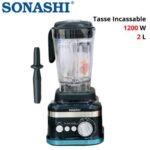⁦Sonashi Blender Mixeur Incassable - 1200 W .2 L - SB-207⁩ - الصورة ⁦2⁩