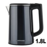 ⁦Sonashi Bouilloire électrique Sans Fil En Inox -2200W -1.8L SKT 1810⁩ - الصورة ⁦2⁩