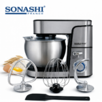 Robot Pétrin Sonashi SMX-154 – 1500W avec Bol Inox 7L & 6 Vitesses
