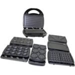 ⁦Sonashi Panineuse Multi-Grill - SSM-862 -7in1 Presse Sandwich 640-760W⁩ - الصورة ⁦5⁩