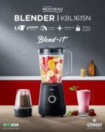 Blender Cristor Blendit 1,5L 600W / Noir