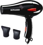 Sonashi Séchoir Sèche-cheveux 2000 Watts Noir