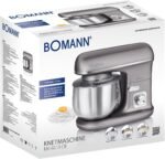⁦Partagez ce produit    Bomann Robot Pétrin - Km 6010 Cb 5L 1100W Gris⁩ - الصورة ⁦9⁩
