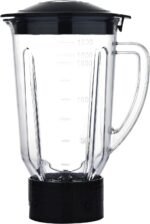 ⁦sonashi Blender 1,8 Litres + Moulin A Café - 2 En 1 - Rouge -SB-154N⁩ - الصورة ⁦6⁩