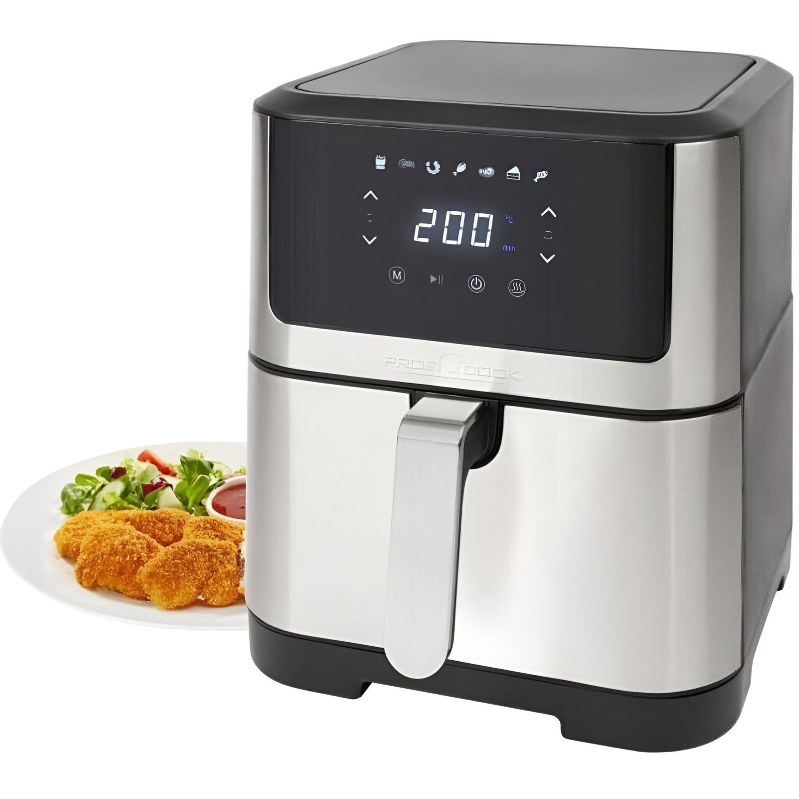 Airfryer-ProfiCook-PC-FR-1269-H-8-Litres-friteuse-sans-huile.jpg Airfryer ProfiCook PC-FR 1269 H 8L | Meilleur prix en Algérie - الصورة 1