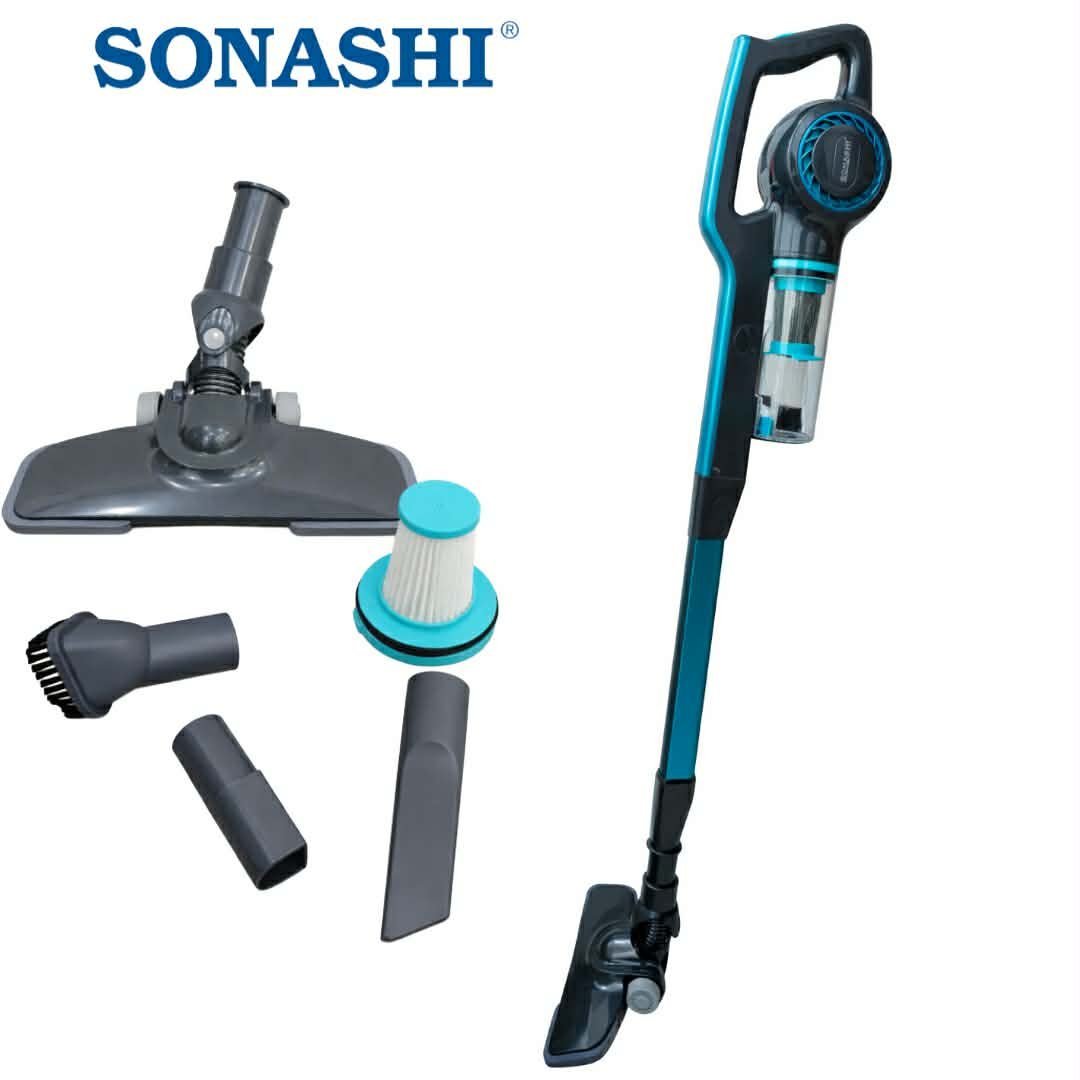 Aspirateur-Balai-Sonashi-SVC-9032-2-en-1-600W-–-Sans-Sac.jpg Aspirateur Balai Sonashi SVC-9032 2 en 1 600W – Sans Sac - الصورة 1