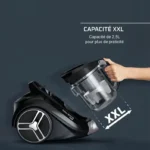 ⁦Aspirateur Rowanta Sans Sac 900W 2.5 L Compact Power XXL - Rowenta RO4B63EA⁩ - الصورة ⁦9⁩