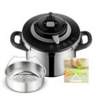 ⁦Cocotte-Minute SEB Clipso + Chef 10L - Inox - Induction - Fabriqué en France - Système d'Ouverture Facile⁩ - الصورة ⁦8⁩