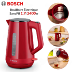 ⁦Bouilloire Électrique Sans Fil 1.7L -2400w Bosch -TWK1M124⁩ - الصورة ⁦7⁩