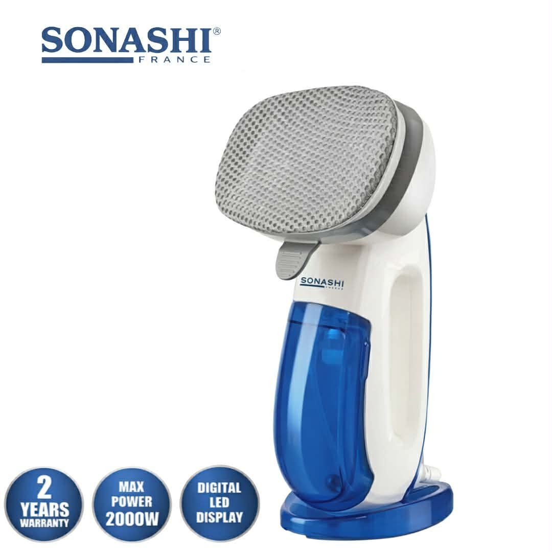Defroisseur-a-Vapeur-Portatif-SONASHI-SGS-323.jpg Défroisseur à Vapeur Portatif SONASHI SGS-323 - 2000W - Écran LED Digital - الصورة 1