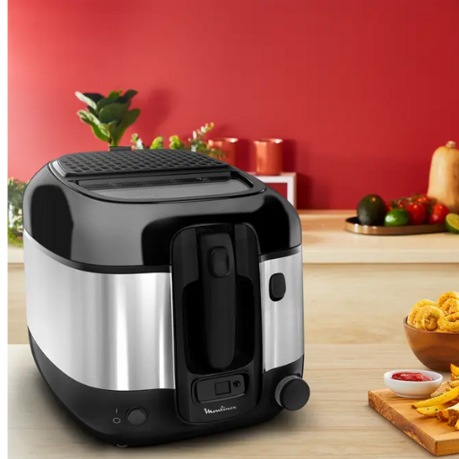 Design-sans-titre-35.png Moulinex Friteuse classique Super Uno 2,2 L-1.5 kg -1800 W-AM316D10 - الصورة 1
