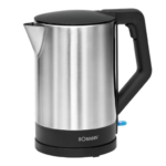 ⁦Bouilloire  Bomann  en Acier -1,5 Litre Inox/noir - 2200 Watts-WKS 3002 CB⁩ - الصورة ⁦2⁩