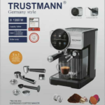 ⁦TRUSTMANN - Machine à Café Expresso 5EN1 Professionnelle - 20 Bars - 1350W  - TM-CM-002⁩ - الصورة ⁦3⁩