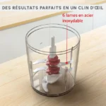 ⁦Moulinex Mini Hachoir Électrique - 3 en 1 - AT714G32⁩ - الصورة ⁦2⁩