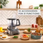 ⁦Robot multifonction Moulinex  Double Force 31 fonctions + 1000 W - FP827E10⁩ - الصورة ⁦2⁩