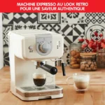 Machine À Café Moulinex À Bras .15Bars 1450W 1.5L  . XP330A10