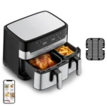 Moulinex Friteuse a air - airfryer - Friteuse sans huile- 8.3L- 2 tiroirs -EZ905D20