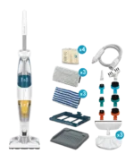 Aspirateur  Clean & Steam Rowenta Nettoyeur vapeur avec fil - RY8561WH