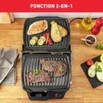 ⁦Tefal Grille Viande /panini / Barbecue/ UltraCompact -GC305012- 2000 W⁩ - الصورة ⁦2⁩