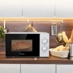 ⁦Hisense  - Four micro-ondes monofonction - 20 litres - 700 Watt - H20MOWP1. blanc⁩ - الصورة ⁦2⁩