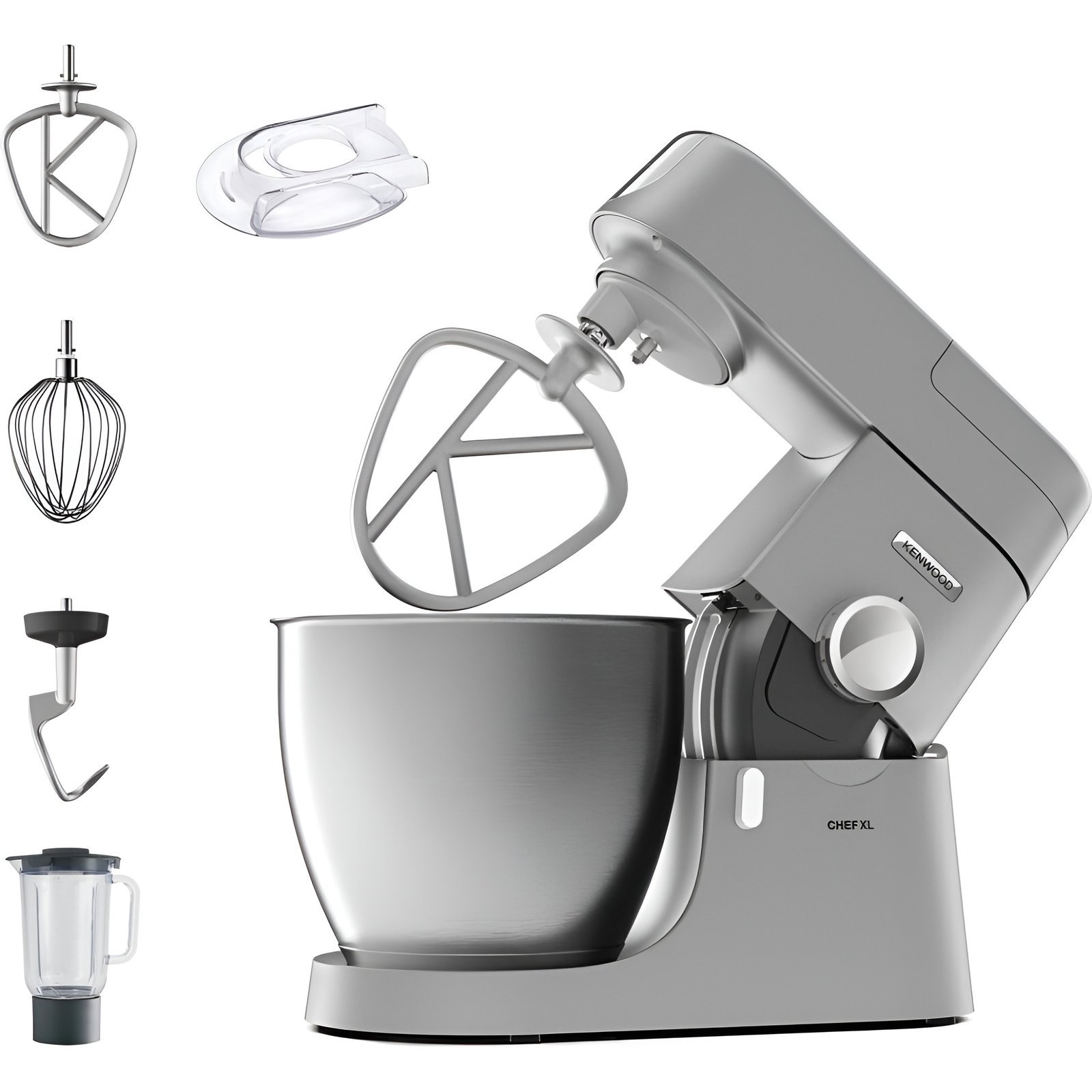Kenwood-Chef-XL-Stand-Mixer-KVL4110S.jpg Robot Pâtissier Kenwood Chef XL KVL4110S 1200W 6.7L – Milleur Prix En Algérie - الصورة 1