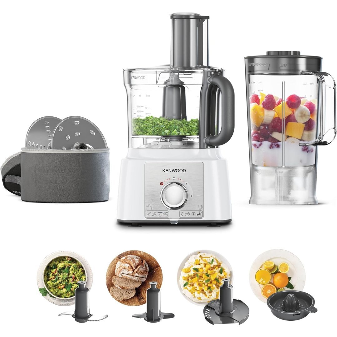 Kenwood-fdp65.450wh.jpg Kenwood Multipro Express FDP65.450WH Robot Multifonction 1000W All-in-1 Food Processor-Milleur prix Algerie - الصورة 1