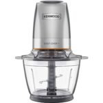 ⁦Hachoir Kenwood Easy Chop+ CHP62.400SI - 500W, 0.5L, Système Quad Blade - Silver⁩ - الصورة ⁦5⁩
