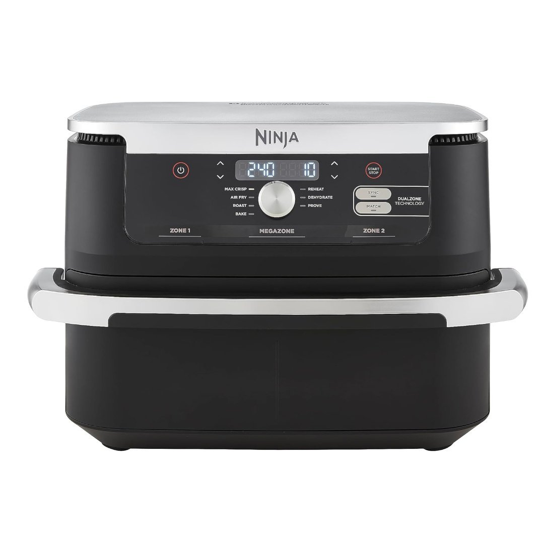 Ninja-Foodi-FlexDrawer-10.4L-Air-Fryer-1.jpg Friteuse sans huile Ninja Foodi FlexDrawer 10.4L Dual Zone – Air Fryer Grande Capacité 2000W avec 7 Programmes - الصورة 1