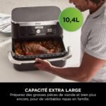 ⁦Friteuse sans huile Ninja Foodi FlexDrawer 10.4L Dual Zone – Air Fryer Grande Capacité 2000W avec 7 Programmes⁩ - الصورة ⁦2⁩