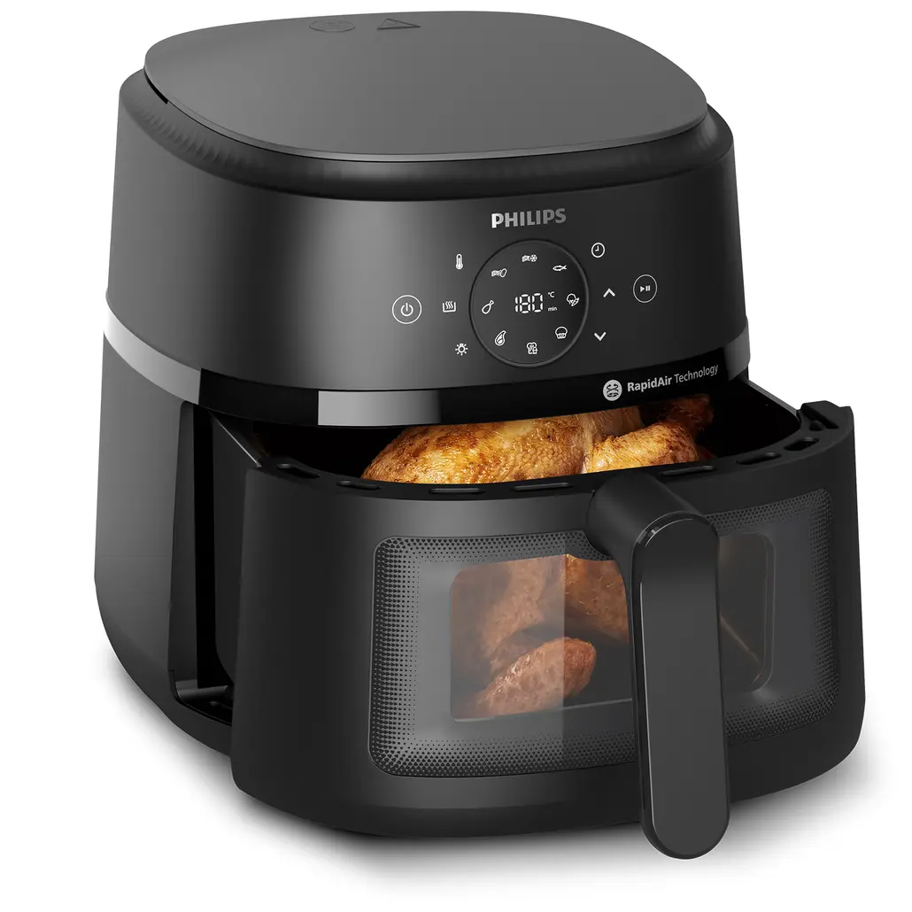 PHILIPS-Airfryer-Serie-2000-62L-1700W-13-Fonctions-Fenetre-de-Cuisson-RapidAir-NA23000.webp PHILIPS Airfryer Série 2000, 6,2L ,1700W , 13 Fonctions, Fenêtre de Cuisson & RapidAir | NA230/00 - الصورة 1