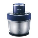 ⁦Mini Hachoir Électrique SILVERCREST MC376-CB - 350W - Pack Spécial 3 Bols en Acier Inoxydable - 4 Lames⁩ - الصورة ⁦2⁩