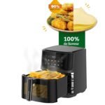 ⁦Robuste Friteuse Air Fryer sans huile 8L 2000W a air - 8 Programmes Tactile avec Fenêtre Visible - Airfryer AF8⁩ - الصورة ⁦2⁩