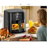 ⁦Airfryer 5.7 Litres 1700W Tactile Avec Fenêtre Robuste AF6⁩ - الصورة ⁦3⁩