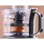 ⁦Kenwood MultiPro Compact FDP31.170GY, Robot Culinaire, Fonction Pétrissage et Disque Trancheur, Blender 1.2L, 2 Vitesses + Pulse, Bol 2.1L, 800W, Gris⁩ - الصورة ⁦6⁩