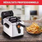⁦Tefal Friteuse à huile inox 4L 3000W 1.3KG Filtra Pro - FR405130⁩ - الصورة ⁦6⁩