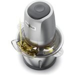 ⁦Hachoir Kenwood Easy Chop+ CHP62.700SI - 500W, Bol Inox 0.6L, 4 Lames⁩ - الصورة ⁦5⁩