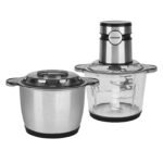 ⁦Hachoir Électrique SONASHI SMC-25 2 en 1 – 3L Inox  – 400W – Lames 6 Couches – Garantie 2 Ans⁩ - الصورة ⁦4⁩