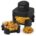 Air fryer Sonashi SAF-642G Multifonction Puissante   6L + 4.2L