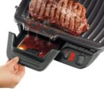 ⁦Tefal Grill viande - COMPACT GRILL 3 EN 1 - GC308812 - 2000W - Noir⁩ - الصورة ⁦2⁩