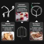 ⁦Pétrin ProfiCook PC-KM 1254 aluminium⁩ - الصورة ⁦4⁩