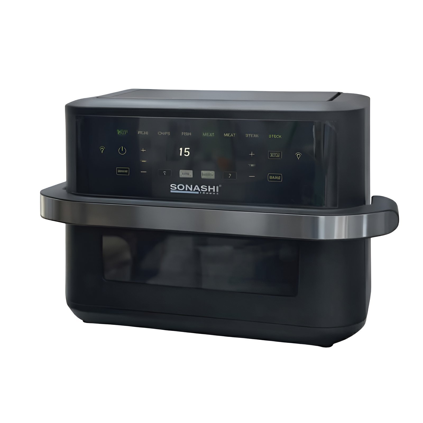 air-fryer-sonashi-10L-SAF-101.jpg Friteuse à Air Digitale Sonashi SAF-101 10L – 2400W | Écran Tactile | Meilleur Prix en Algérie - الصورة 1
