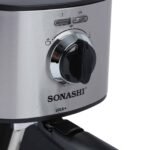 ⁦Sonashi Cafetière Expresso -SCM 4963- 850 W- 15 Bars, Capacité 1 L⁩ - الصورة ⁦5⁩