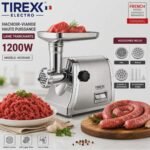 ⁦Hachoir à Viande Électrique TIREXX 1200W – Inox Professionnel⁩ - الصورة ⁦2⁩