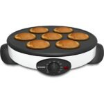 ⁦Crêpière et Machine à Pancakes SONASHI SCRM-885 - 2 en 1 - Plaques Antiadhésives avec Thermostat Réglable - Garantie 2 Ans⁩ - الصورة ⁦3⁩