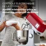 ⁦Robot pâtissier KENWOOD KMX750RD - Rouge - 1000 W - 5 L⁩ - الصورة ⁦3⁩