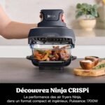 ⁦Air Fryer Ninja CRISPi Compact 1700W – Friteuse Sans Huile⁩ - الصورة ⁦9⁩