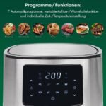 ⁦Proficook Friteuse à air chaud 5,5L avec écran tactile -7 programmes- PC-FR 1239 H⁩ - الصورة ⁦5⁩