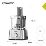 ⁦Kenwood Multipro Express FDP65.590SI Robot Multifonction 1000W – Meilleur Prix en Algérie⁩ - الصورة ⁦11⁩