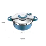 ⁦Seb Cocotte Minute  2en1. 5L .ClipsoMinut .P4705100⁩ - الصورة ⁦4⁩